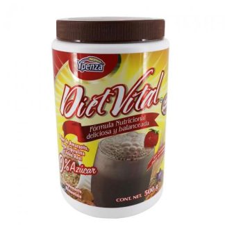 MALTEADA DIET VITAL POLVO 500 GR. 0% AZUCAR VAINILLA NUTRIENTE DI SOLO PARA DIABETICOS