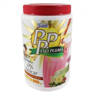 MALTEADA PP PSO PLUMA MANGO AFRICANO 0% AZUCAR SABOR FRESA 500 GR SOLO PARA DIABETICOS