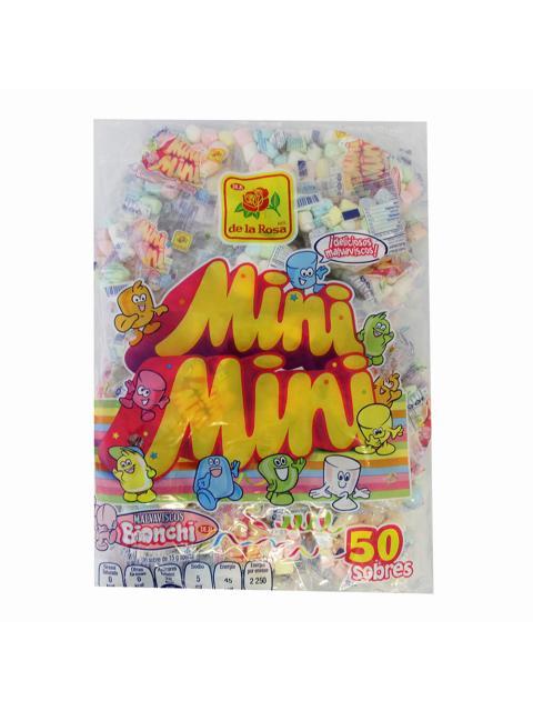 MALVAVISCO MINI BIANCHI DE LA ROSA BOLSA CON 50 PIEZAS