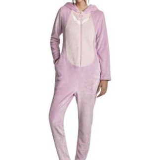 MAMELUCO CAPUCHA ROSA DISNEY