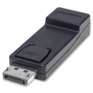 MANHATTAN ADAPTADOR DISPLAYPORT 1.1 MACHO - HDMI HEMBRA 1080P 60HZ NEGRO