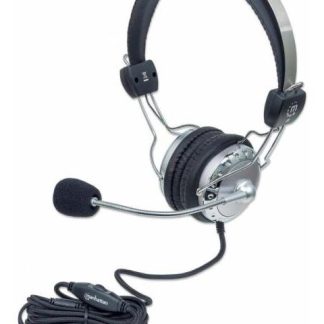 MANHATTAN AUDIFONOS CON MICROFONO V3 LIGERO 2 3.5MM