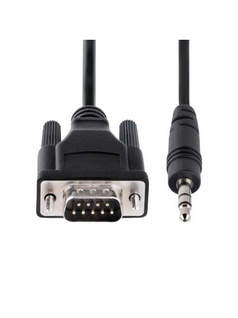 MANHATTAN CABLE 3.5MM MACHO - DB9 MACHO 1 METRO NEGRO - Image 4