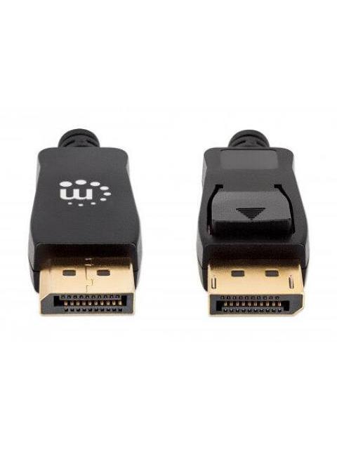 MANHATTAN CABLE DISPLAYPORT 1.4 MACHO - DISPLAYPORT MACHO 8K 60HZ 2 METROS NEGRO - Image 3