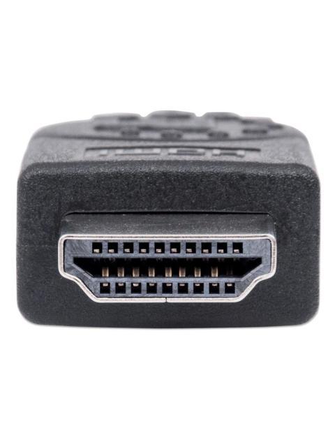MANHATTAN CABLE HDMI DE ALTA VELOCIDAD CON CANAL ETHERNET HDMI MACHO - HDMI MACHO 4K 30HZ 5 METROS NEGRO - Image 4