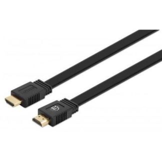 MANHATTAN CABLE HDMI DE ALTA VELOCIDAD HDMI 2.0 MACHO - HDMI 2.0 MACHO 4K 60HZ 15 METROS NEGRO