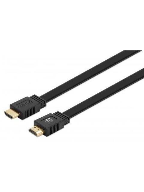 MANHATTAN CABLE HDMI DE ALTA VELOCIDAD HDMI 2.0 MACHO - HDMI 2.0 MACHO 4K 60HZ 15 METROS NEGRO