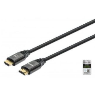 MANHATTAN CABLE HDMI DE ALTA VELOCIDAD HDMI A MACHO - HDMI A MACHO 2 METROS NEGRO