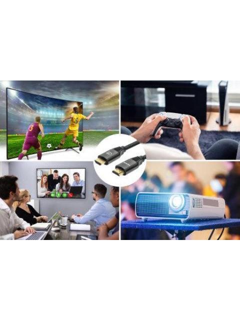 MANHATTAN CABLE HDMI DE ALTA VELOCIDAD HDMI A MACHO - HDMI A MACHO 2 METROS NEGRO - Image 5