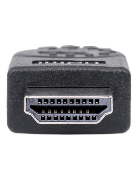 MANHATTAN CABLE HDMI DE ALTA VELOCIDAD HDMI MACHO - HDMI MACHO 4K 30HZ 3D 1.8 METROS NEGRO - Image 4