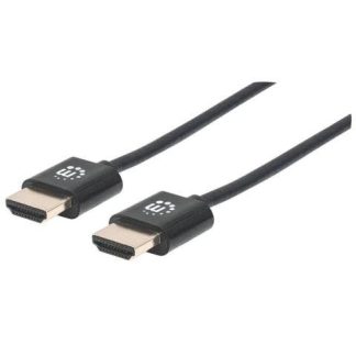 MANHATTAN CABLE HDMI MACHO - HDMI MACHO 4K 60HZ 1.8 METROS NEGRO