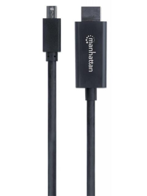 MANHATTAN CABLE MINI DISPLAYPORT 1.1 MACHO - HDMI MACHO 1080P 60HZ 1.8 METROS NEGRO - Image 3