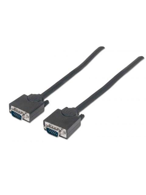 MANHATTAN CABLE PARA MONITOR SVGA 8MM VGA (D-SUB) MACHO - VGA (D-SUB) MACHO 1.8 METROS