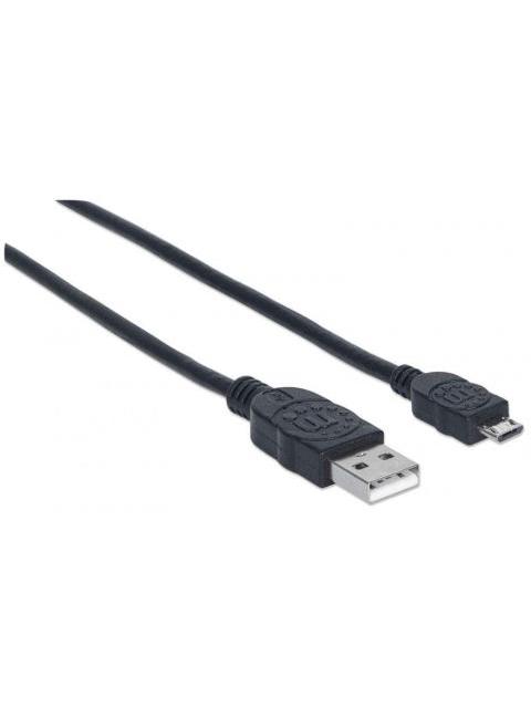 MANHATTAN CABLE USB A MACHO - MICRO USB B MACHO 50CM NEGRO - Image 5