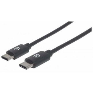 MANHATTAN CABLE USB-C MACHO - USB-C MACHO 1 METRO