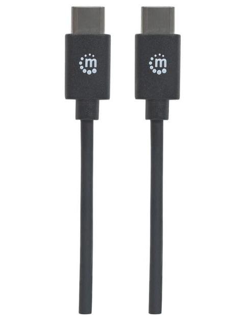MANHATTAN CABLE USB C MACHO - USB C MACHO 3 METROS NEGRO - Image 4