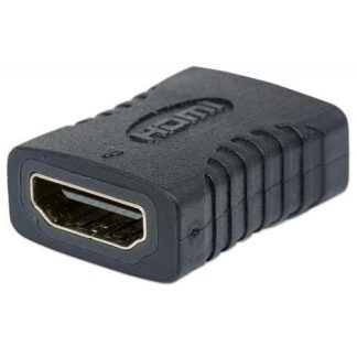 MANHATTAN COPLE HDMI A HEMBRA - HDMI A HEMBRA CONEXION RECTA NEGRO