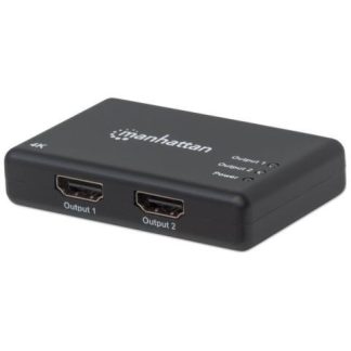 MANHATTAN DIVISOR DE VIDEO HDMI 2X HDMI NEGRO