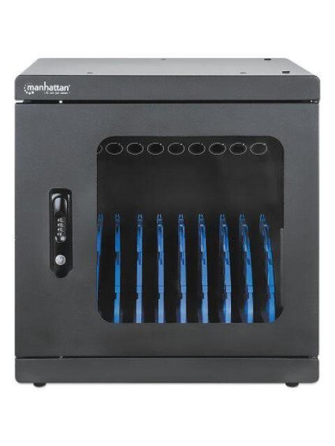 MANHATTAN ESTACION DE CARGA 180917 10 CONTACTOS AC 120V NEGRO - Image 3