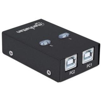 MANHATTAN HI-SPEED SWITCH USB 2.0 162005 2 PUERTOS