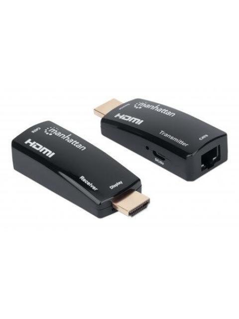 MANHATTAN KIT EXTENSOR DE VIDEO HDMI POR CABLE CAT5-6 HASTA 60 METROS