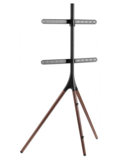 MANHATTAN SOPORTE CON TRIPODE PARA MONITOR 45 - 65 HASTA 32KG AZUL-CAFE - Image 4