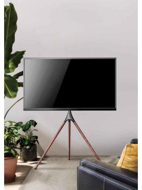 MANHATTAN SOPORTE CON TRIPODE PARA MONITOR 45 - 65 HASTA 32KG AZUL-CAFE - Image 9