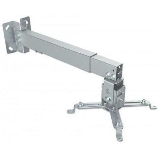 MANHATTAN SOPORTE DE MURO-TECHO PARA PROYECTOR HASTA 20KGS PLATA