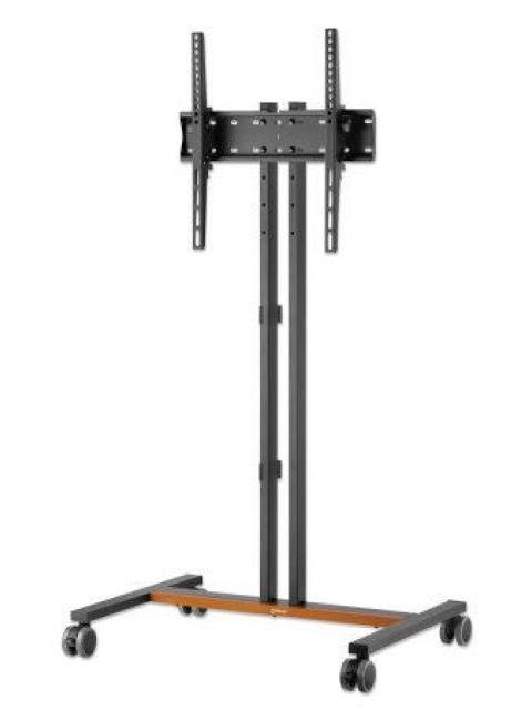 MANHATTAN SOPORTE MOVIL DE PISO 462068 PARA PANTALLA 34 - 55 HASTA 35KG NEGRO
