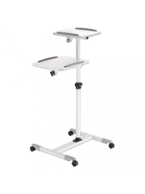 MANHATTAN SOPORTE TIPO CARRO PARA PROYECTOR 461726 HASTA 10KG BLANCO