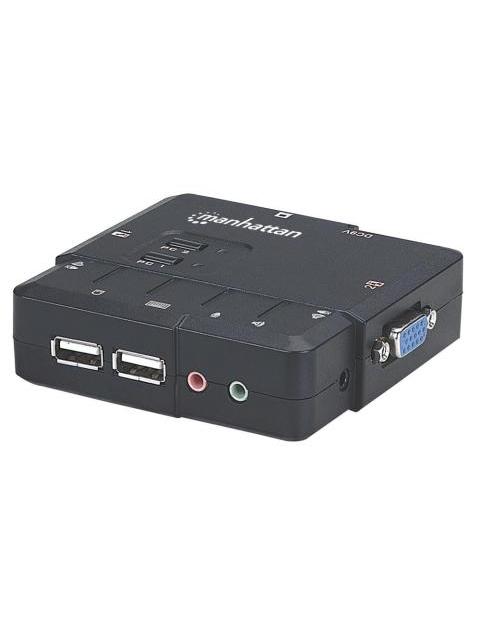 MANHATTAN SWITCH KVM 151252 2X USB 2X VGA