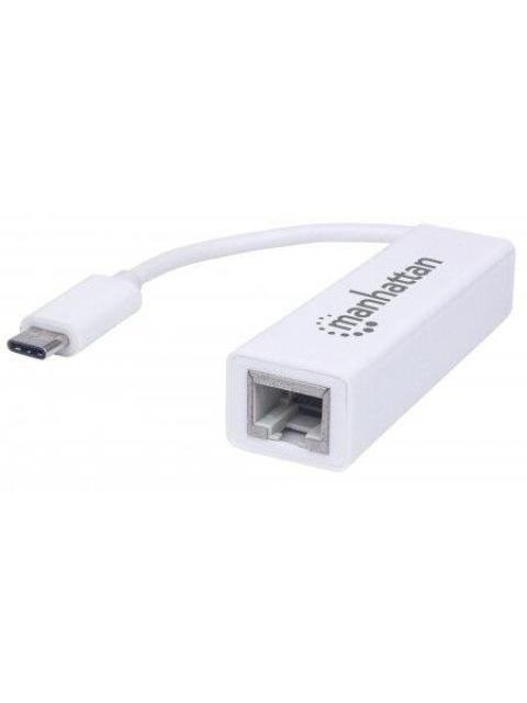 MANHATTAN TARJETA DE RED 507585 DE 1 PUERTO 100MBIT-S USB-C