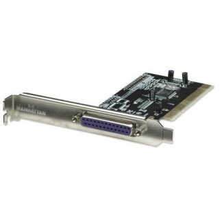 MANHATTAN TARJETA PCI 158220 1.5 MBIT-S CON 1 PUERTO DB25 FM - BRACKET CORTO Y NORMAL