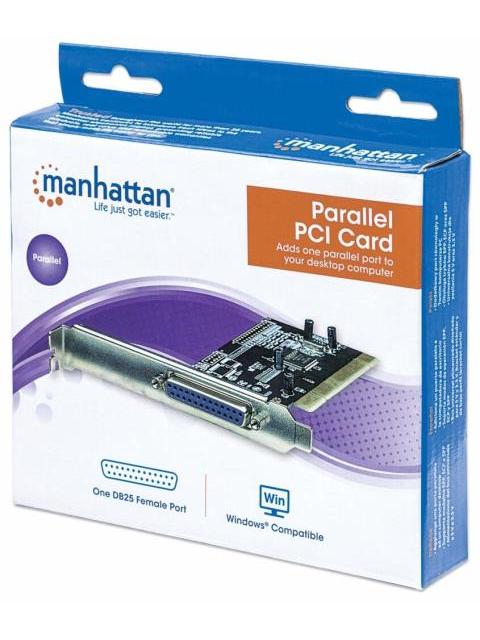 MANHATTAN TARJETA PCI 158220 1.5 MBIT-S CON 1 PUERTO DB25 FM - BRACKET CORTO Y NORMAL - Image 5