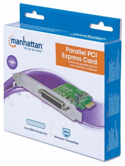 MANHATTAN TARJETA PCI EXPRESS CON 1 PUERTO DB25 - Image 5