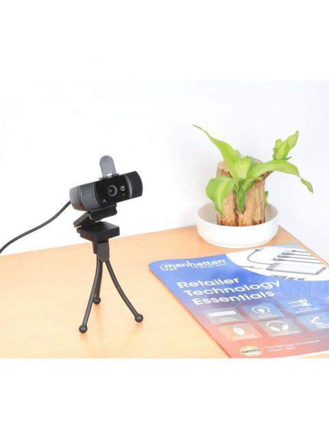 MANHATTAN WEBCAM 462556 2MP 1920 X 1080 PIXELES USB 2.0 NEGRO - Image 9