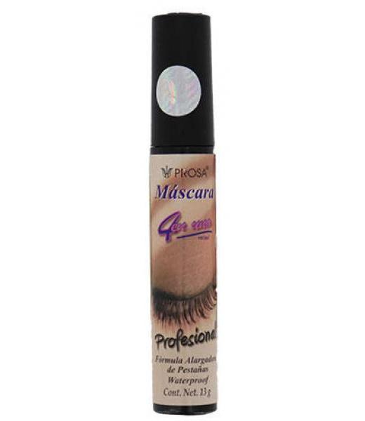 MASCARA 4 EN UNO PROFESIONAL NEGRO C 13 GR. FORMULA ALARGADORA DE PROSA