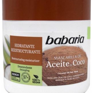 MASCARILLA CAPILAR ACEITE DE COCO 400 ML BABARIA