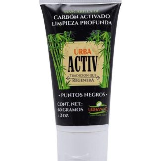 MASCARILLA DE CARBON ACTIVADO LIMPIEZA PROFUNDA 60 G URBAN&CO