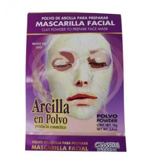 MASCARILLA FACIAL DE ARCILLA 75 GRS. GN+VIDA