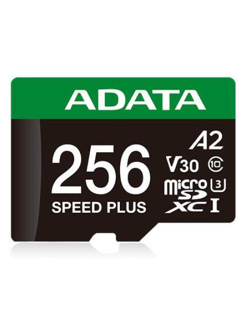 MEMORIA FLASH ADATA UD256GUI3V30A2SP-RA1 256GB MICROSDXC UHS-I CLASE 10 CON ADAPTADOR