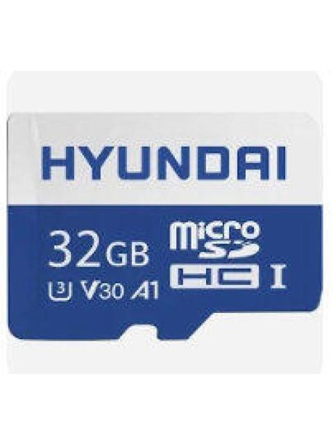 MEMORIA FLASH HYUNDAI SDC32GU3 32GB MICROSDHC NAND CLASE 10 CON ADAPTADOR