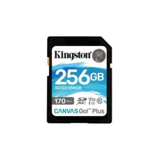 MEMORIA FLASH KINGSTON CANVAS GO! PLUS 256GB SDXC UHS-I CLASE 10