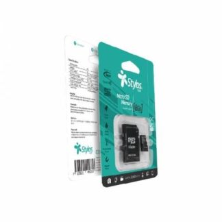 MEMORIA FLASH STYLOS 8GB MICROSD CLASE 4 CON ADAPTADOR