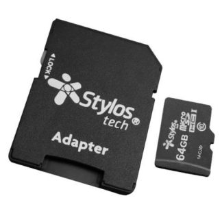 MEMORIA FLASH STYLOS STMS641B 64GB MICROSDHC CLASE 10 - ¡COMPRA Y RECIBE $50 DE SALDO DE REGALO EN TU PROXIMA COMPRA!