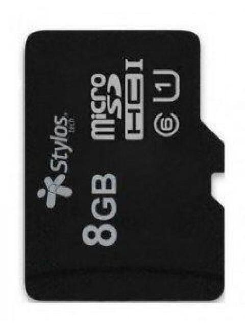 MEMORIA MICRO SD 8GB STYLOS STMSDS1B 8 GB 13MB-S 5 MB-S NEGRO CLASE 10 - Image 3