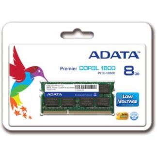 MEMORIA RAM ADATA DDR3L PREMIER 1600MHZ 8GB CL11 SO-DIMM 1.35V - ¡COMPRA $500 PESOS EN PRODUCTOS ADATA Y PARTICIPA PARA GANAR UN DISCO DURO EXTERNO ADATA!
