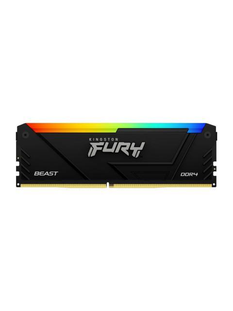 MEMORIA RAM KINGSTON FURY BEAST RGB DDR4 DDR4 3200MHZ 8GB CL16 XMP