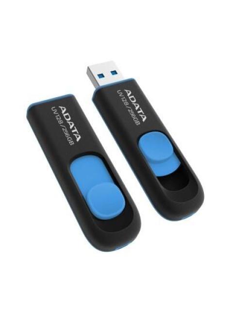 MEMORIA USB ADATA AUV128256GRBE NEGRO - AZUL 256 GB USB 3.2 GEN1