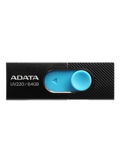 MEMORIA USB ADATA AUV22064GRBKBL AZUL - NEGRO 64 GB USB 2.0